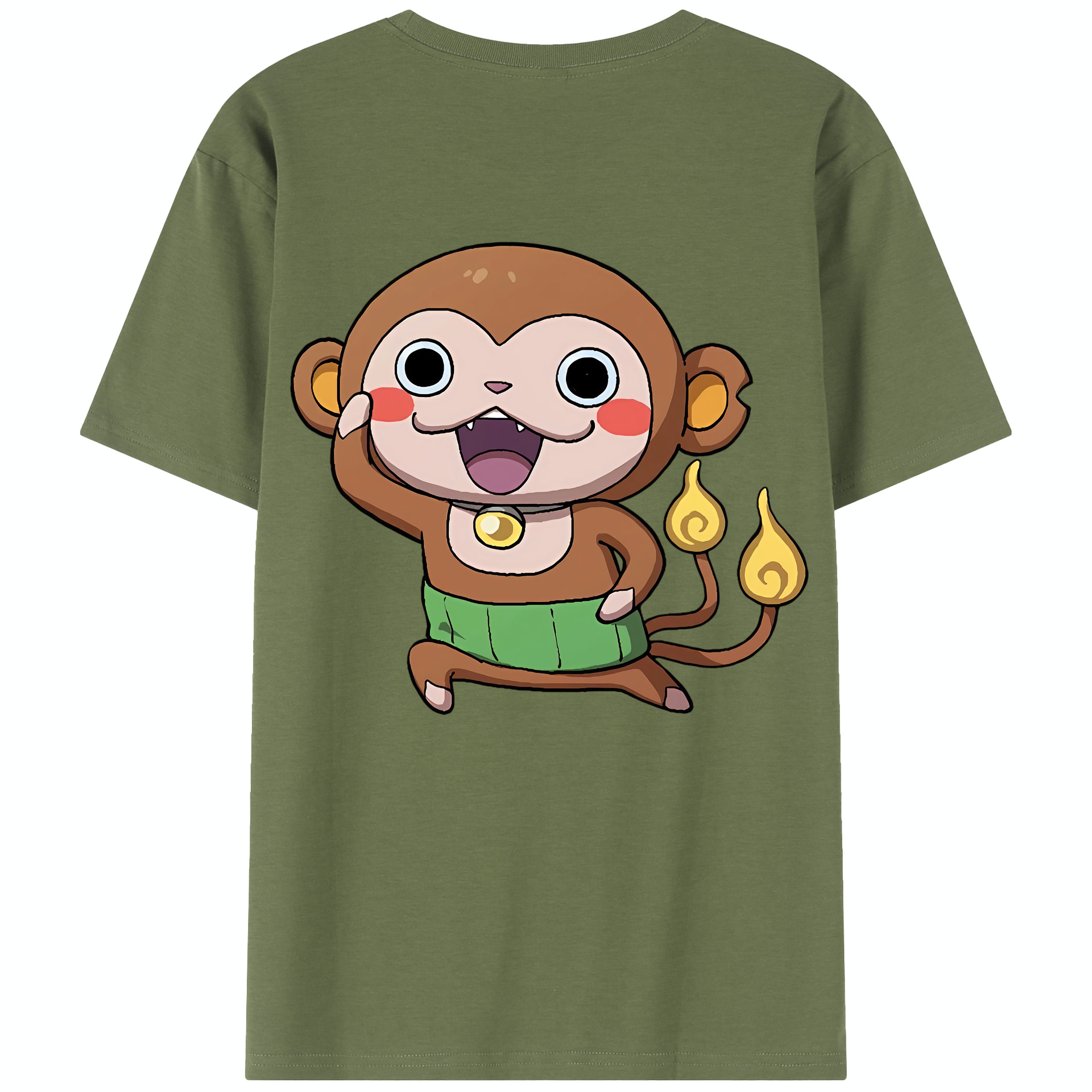 （画像用） 妖怪ウォッチ Yo-kai Watch 綿100％半袖Tシャツ（背面プリント）
